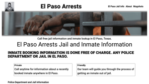 El Paso Arrests – El Paso arrests Information