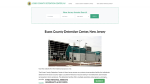 Essex County Detention Center, NJ Inmate Roster, Offender Search