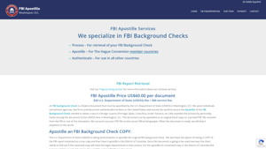 FBI Apostille Services in 3 Days | Fast and Reliable