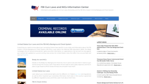 Home Page - FBI Gun Laws and NICs Information Center