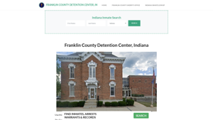 Franklin County Detention Center, IN Inmate Roster, Offender Search