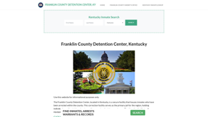 Franklin County Detention Center, KY Inmate Roster, Offender Search