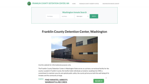 Franklin County Detention Center, WA Inmate Roster, Offender Search