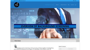 Overview - FSA Screening