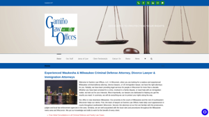 Milwaukee Criminal Defense Attorney - Home - Gamino Law Offices, LLC