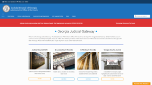 Georgia Judicial Gateway – Georgia Judicial Gateway