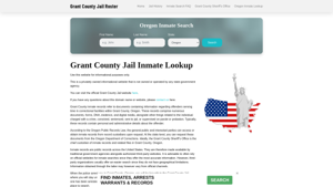 Grant County Jail Roster Lookup, OR, Inmate Search