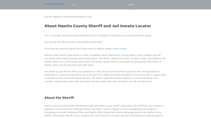 About Hamlin County Sheriff, Codington County Regional Detention Center, SD