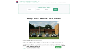 Henry County Detention Center, MO Inmate Roster, Offender Search