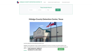 Hidalgo County Detention Center, TX Inmate Roster, Offender Search