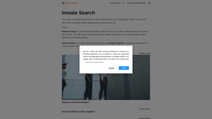 Inmate Search - Inmate Lookup