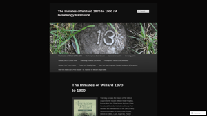 The Inmates of Willard 1870 to 1900 / A Genealogy Resource