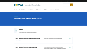 Iowa Public Information Board | Iowa Public Information Board