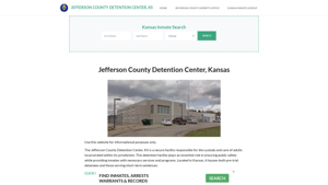 Jefferson County Detention Center, KS Inmate Roster, Offender Search