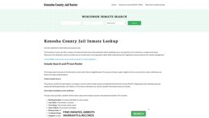 Kenosha County Jail Roster Lookup, WI, Inmate Search