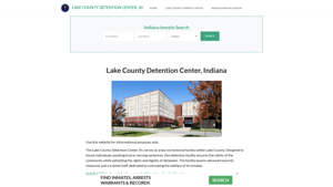 Lake County Detention Center, IN Inmate Roster, Offender Search