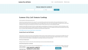 Lamesa City Jail, TX Inmate Search, Jail Roster, Bookings