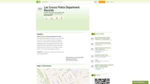 Las Cruces Police Department Records, County Police