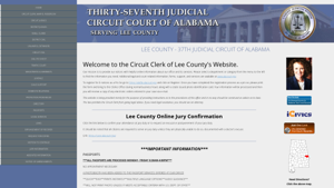 Lee County - Thirty-Seventh Circuit Court of Alabama