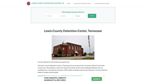 Lewis County Detention  Center, TN Inmate Roster, Offender Search