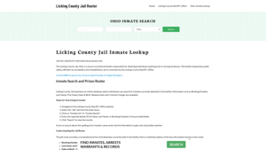 Licking County Jail Roster Lookup, OH, Inmate Search