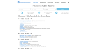 State of Minnesota Public Records Guide: MinnesotaPublicRecords.com