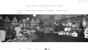 State Archives of North Carolina Store