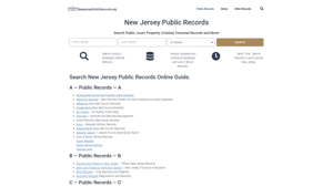 State of New Jersey Public Records Guide: NewJerseyPublicRecords.org