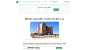 Oklahoma County Detention Center, OK Inmate Roster, Offender Search