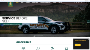 Welcome to Pickens County Sheriff