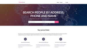 Search People by Name & People finder by address - Persontrust.com