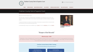 Chatham County, GA - Court System - Superior Court