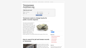 State of Tennessee Information – TennesseeAnytime.org