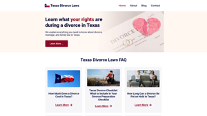 Texas Divorce Laws | How to File for Divorce in Texas