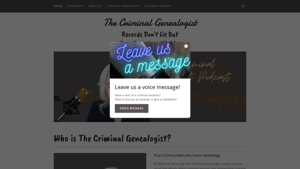 The Criminal Genealogist - Criminal Genealogy, Criminal Records