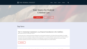 Federal Criminal Cases and News