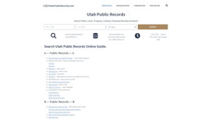 State of Utah Public Records Guide: UtahPublicRecords.com