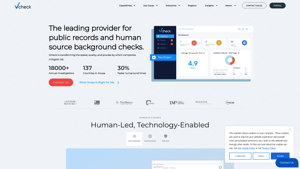 Vcheck | Public Records & Human Source Background Checks