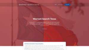 Warrant Search Texas: Warrant Information, Criminal Record Check Online