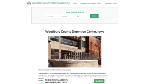 Woodbury County Detention Center, IA Inmate Roster, Offender Search