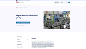 Department of Corrections | Department of Corrections | Commonwealth of Pennsylvania