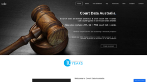 courtdata.com.au - Court Data Australia