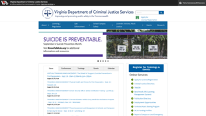 Virginia Department of Criminal Justice Services | Virginia Department of Criminal Justice Services