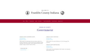 Franklin County Indiana | Welcome to Franklin County Indiana Government