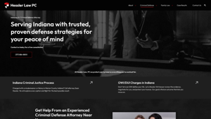 Indianapolis Criminal Defense Attorney | Hessler Law | Free Consults