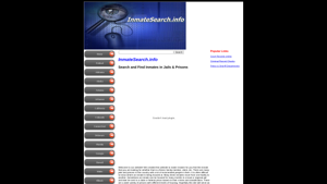 Inmate Search for jails and prisoners