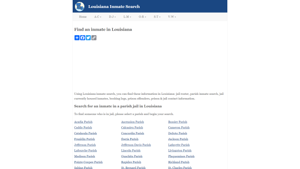 Louisiana Inmate Search