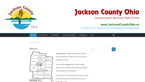 Jackson County Ohio Government Web Portal