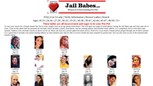 Female Inmates Desire Pen Pals