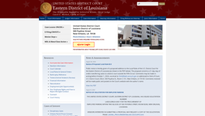 Eastern District of Louisiana | United States District Court